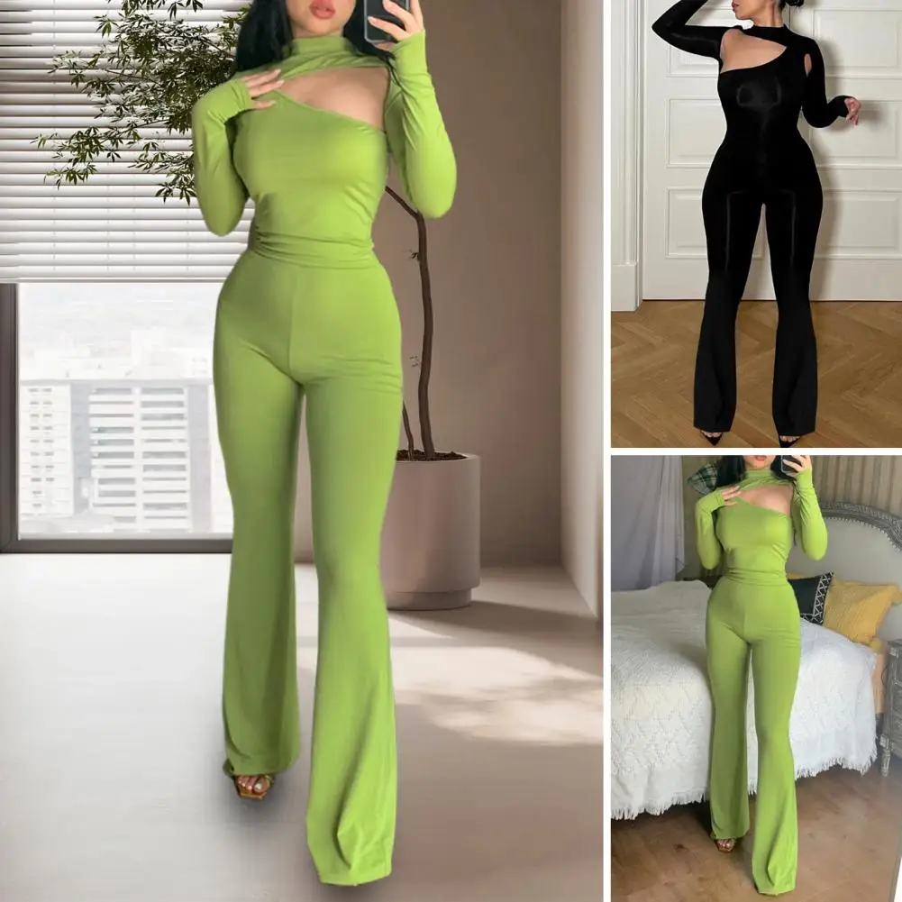 2 piece sets womens outfits Tracksuit Women Solid Hollow Slim Long Sleeve Tops Flared Pant Tracksuit ensemble femme 2 pièces été
2 piece sets womens outfits Tracksuit Women Solid Hollow Slim Long Sleeve Tops Flared Pant Tracksuit ensemble femme 2 pièces été