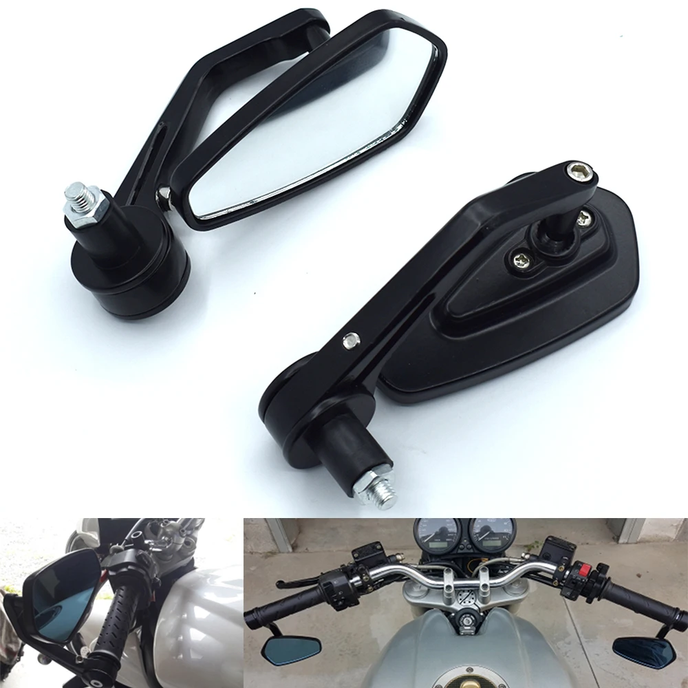Universal 7/8" 22mm Motorcycle Rearview Mirrors Handlebar End Mirrors For Yamaha FZ1 FAZER FZ6 FZ6R FZ8 XJ6 MT-07 MT-09 FZ-09
Universal 7/8" 22mm Motorcycle Rearview Mirrors Handlebar End Mirrors For Yamaha FZ1 FAZER FZ6 FZ6R FZ8 XJ6 MT-07 MT-09 FZ-09
