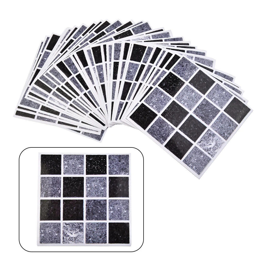 40*Kitchen Tile Stickers Bathroom Mosaic Sticker Self-Adhesive Wall Home Decor For Living Room Bathroom Decoration
40*Kitchen Tile Stickers Bathroom Mosaic Sticker Self-Adhesive Wall Home Decor For Living Room Bathroom Decoration
