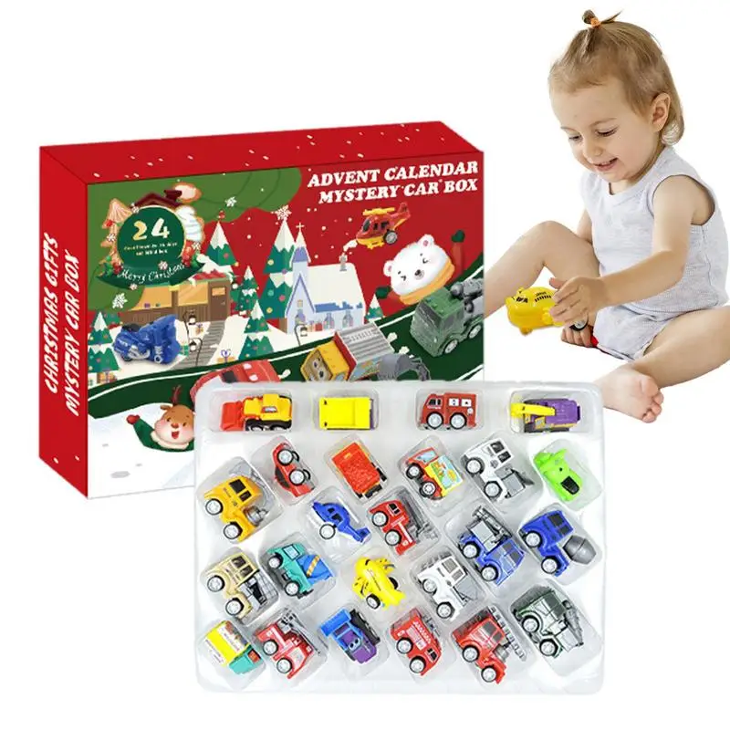 Christmas Advent Calendar Car Toys Military Engineering Fire Truck Car 24 Days Countdown Calendar Gift Box for Kids Table Desk
Christmas Advent Calendar Car Toys Military Engineering Fire Truck Car 24 Days Countdown Calendar Gift Box for Kids Table Desk