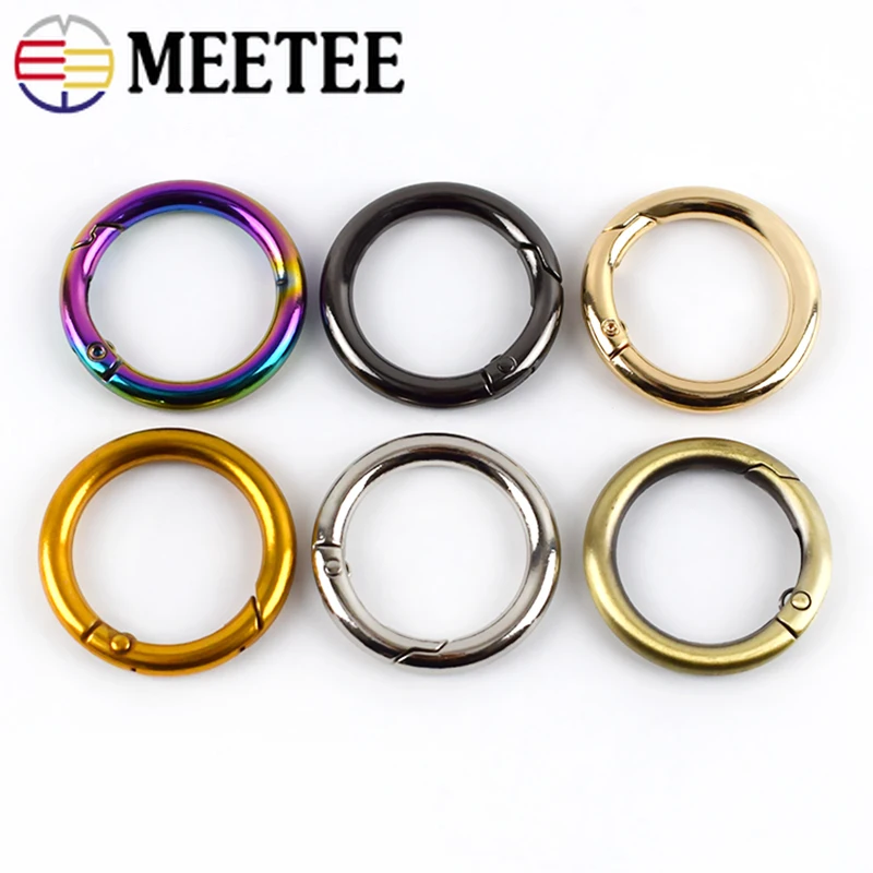 Металлические застежки-кольца для сумок, 5/10/20 шт., 25 мм 
Металлические застежки-кольца для сумок, 5/10/20 шт., 25 мм