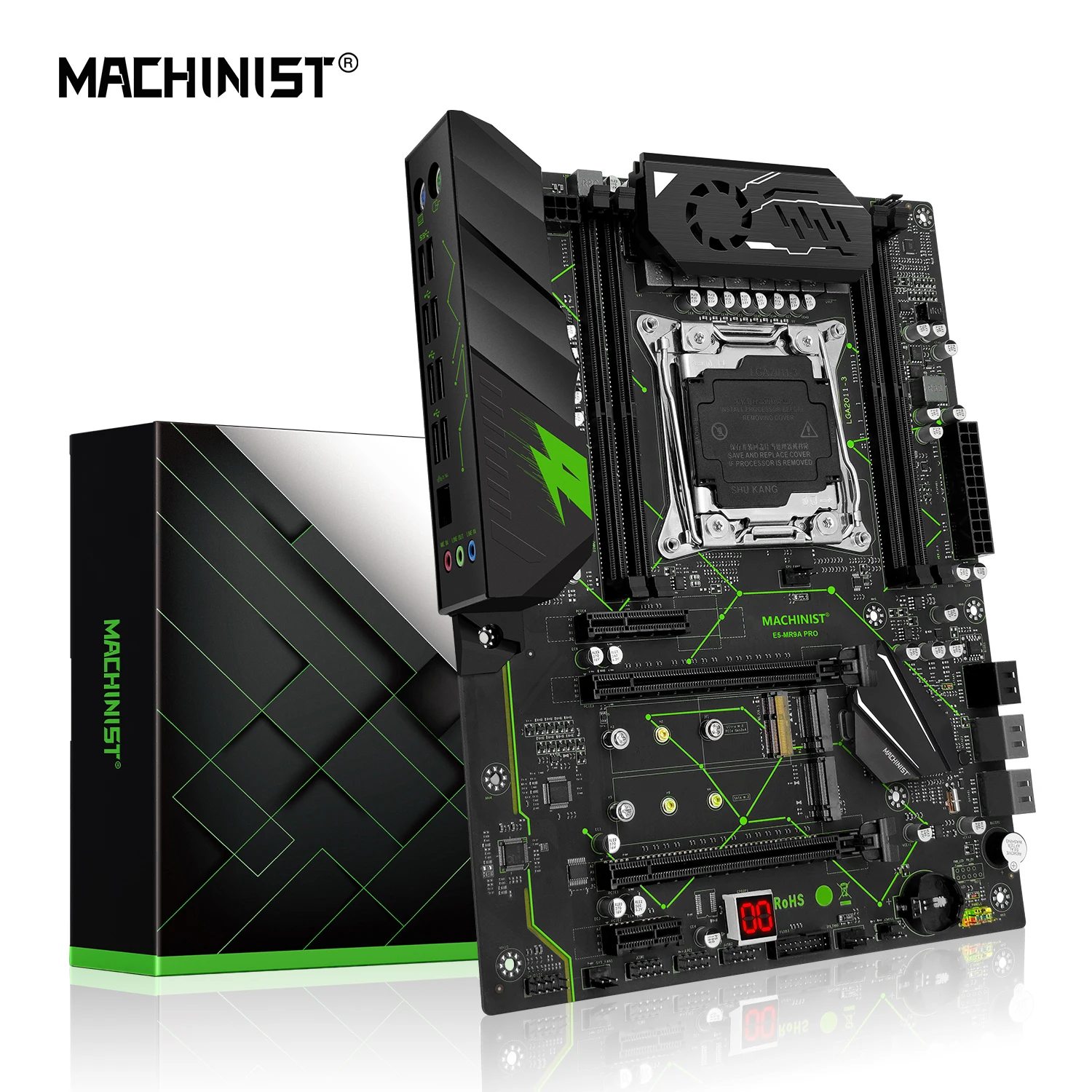 MACHINIST материнская плата E5 MR9A PRO LGA 2011-3 Поддержка Inter Xeon E5 V3/V4 серии процессор и DDR4 ECC RAM настольная память ATX
MACHINIST материнская плата E5 MR9A PRO LGA 2011-3 Поддержка Inter Xeon E5 V3/V4 серии процессор и DDR4 ECC RAM настольная память ATX