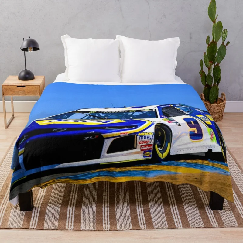Chase Elliott racing in his Chevy from the front Throw Blanket Luxury Thicken Fleece Blanket
Chase Elliott racing in his Chevy from the front Throw Blanket Luxury Thicken Fleece Blanket