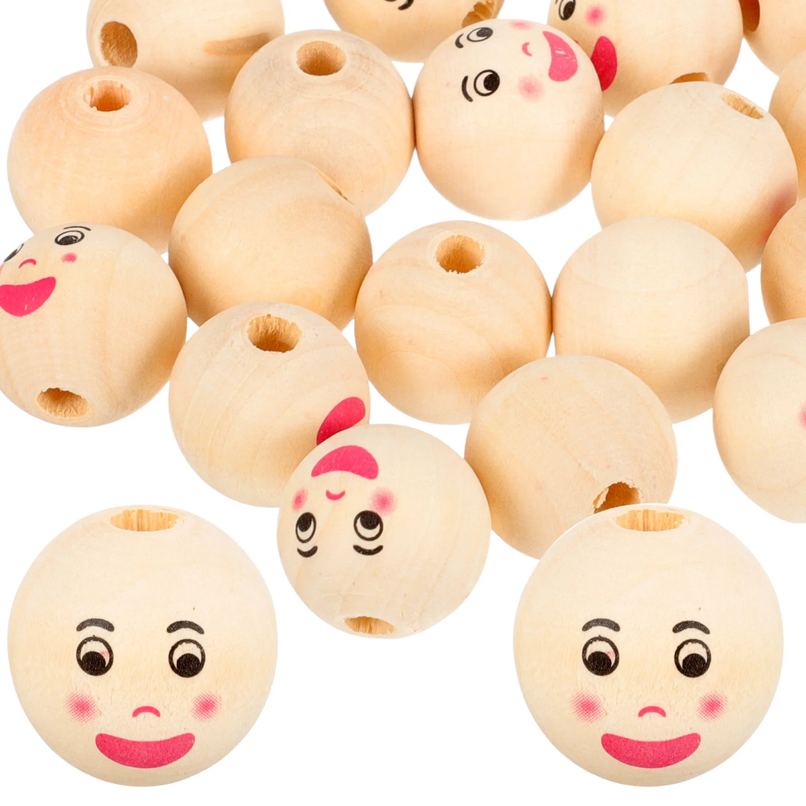 40 Pcs Wreath Wood Beads Bulk Macrame Decorate Charms Wooden Bracelets Making Child Natural
40 Pcs Wreath Wood Beads Bulk Macrame Decorate Charms Wooden Bracelets Making Child Natural