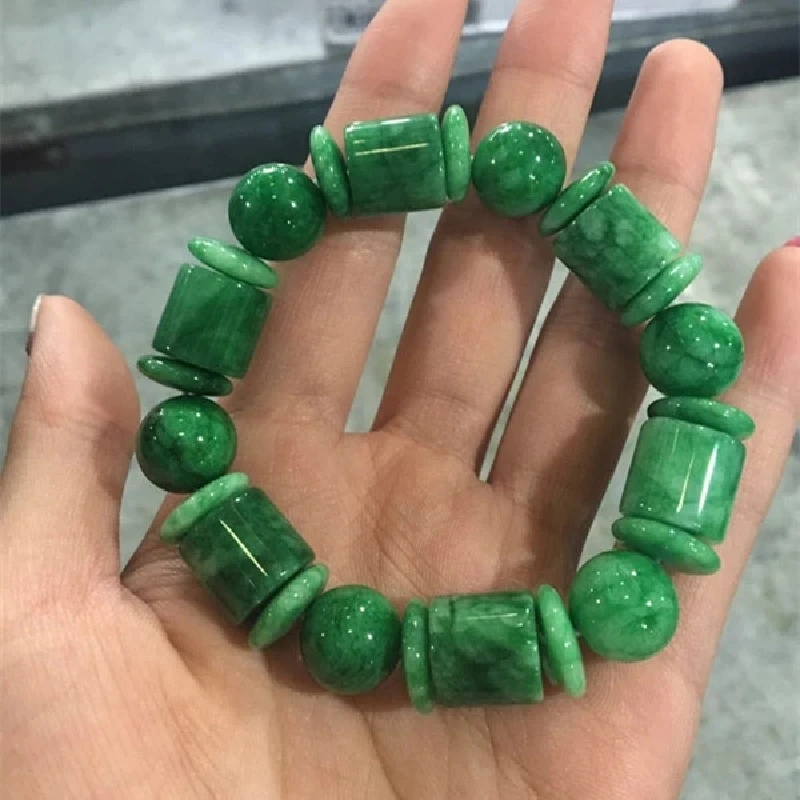 Real Jade Natural High Quality Original Ecological Bangle Green Jewelry Fashion Bracelets
Real Jade Natural High Quality Original Ecological Bangle Green Jewelry Fashion Bracelets