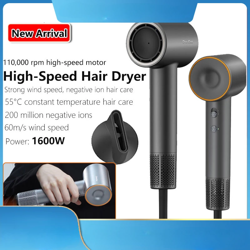 2023 ShowSee 1600W Professional Hair Dryer High Speed Negative Ion Hair Dryer 1600W Hair Styler Blow Dryer 55° Hair Dryer Tools
2023 ShowSee 1600W Professional Hair Dryer High Speed Negative Ion Hair Dryer 1600W Hair Styler Blow Dryer 55° Hair Dryer Tools