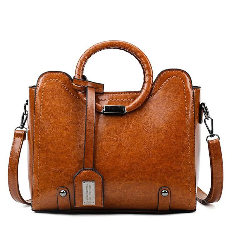 2022 Women Bucket Bag Soft Oil Wax PU Leather Handbag Women Messenger Bag Casual Tote Capacity Lady Shoulder Crossbody Bags Sac
2022 Women Bucket Bag Soft Oil Wax PU Leather Handbag Women Messenger Bag Casual Tote Capacity Lady Shoulder Crossbody Bags Sac