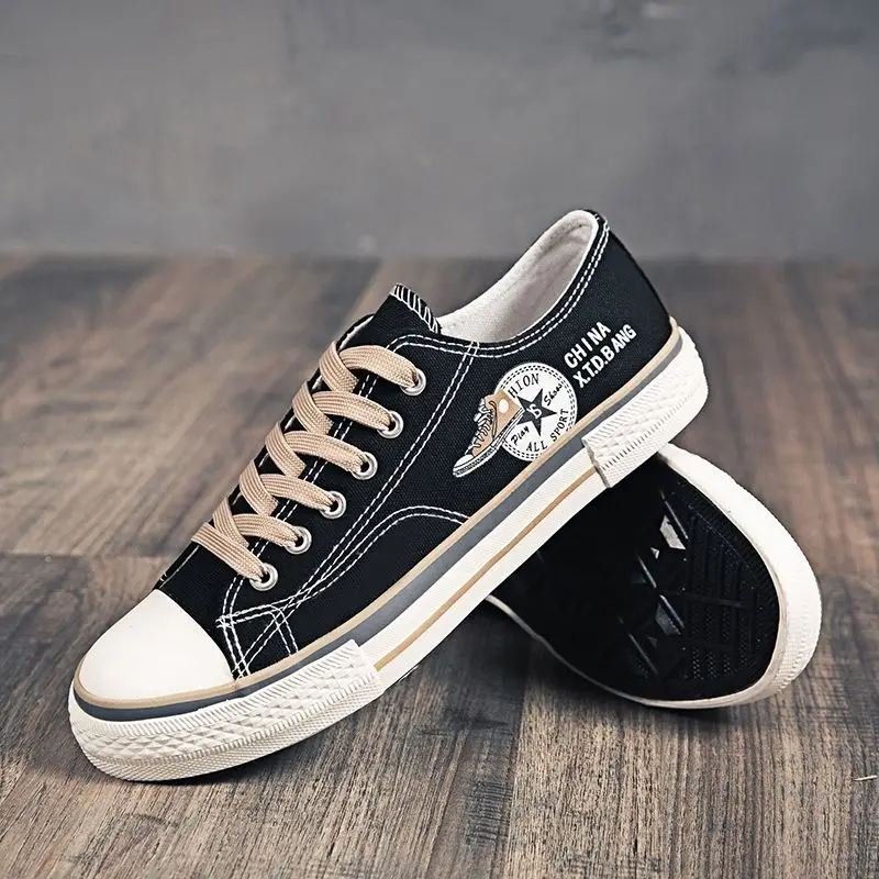 Summer Canvas Shoes Men's Trend Casual Sports Shoes Men Shoes Breathable Cloth Shoes Fashion All-match Low-top Men Flat Sneakers
Summer Canvas Shoes Men's Trend Casual Sports Shoes Men Shoes Breathable Cloth Shoes Fashion All-match Low-top Men Flat Sneakers