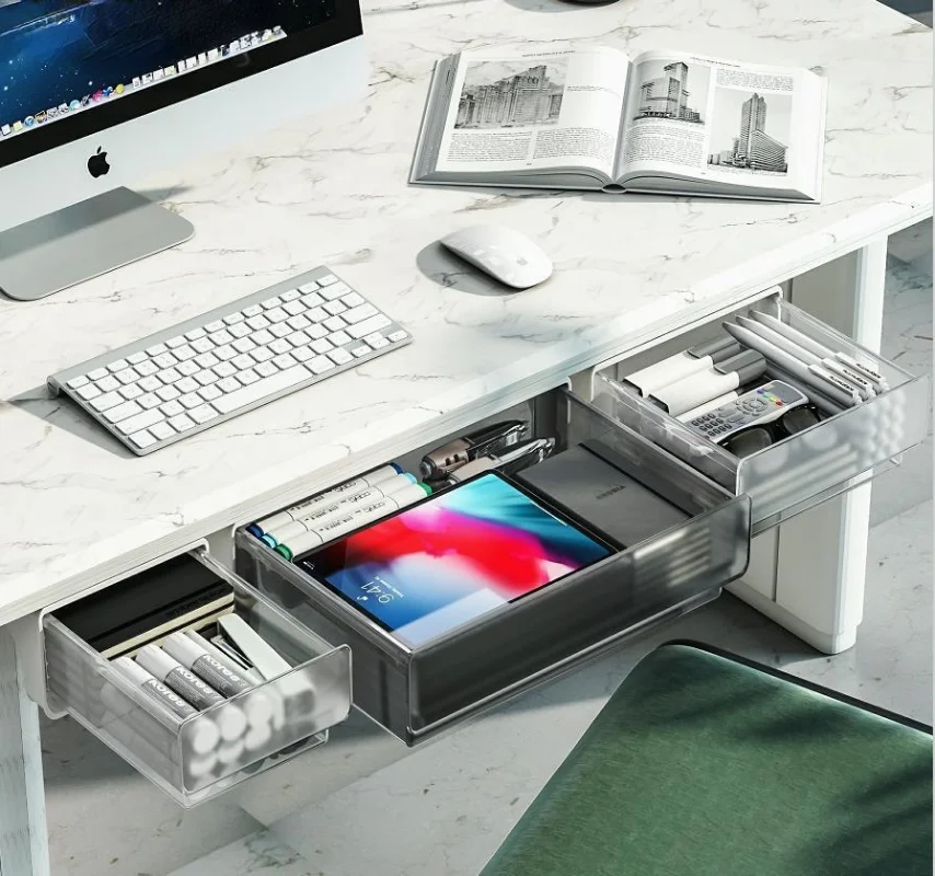 Desk Multifunctional Storage Storage Type Boxs Office Drawer Desktop Under Desk Box Box Organizer Drawer Tools Stationery Hidden
Desk Multifunctional Storage Storage Type Boxs Office Drawer Desktop Under Desk Box Box Organizer Drawer Tools Stationery Hidden