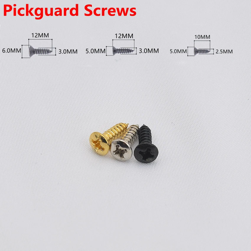 10 Pieces / 50 Pieces Pickguard Screws / Eelectric Guitar Pick Guard Screws For ST TL IBZ
10 Pieces / 50 Pieces Pickguard Screws / Eelectric Guitar Pick Guard Screws For ST TL IBZ