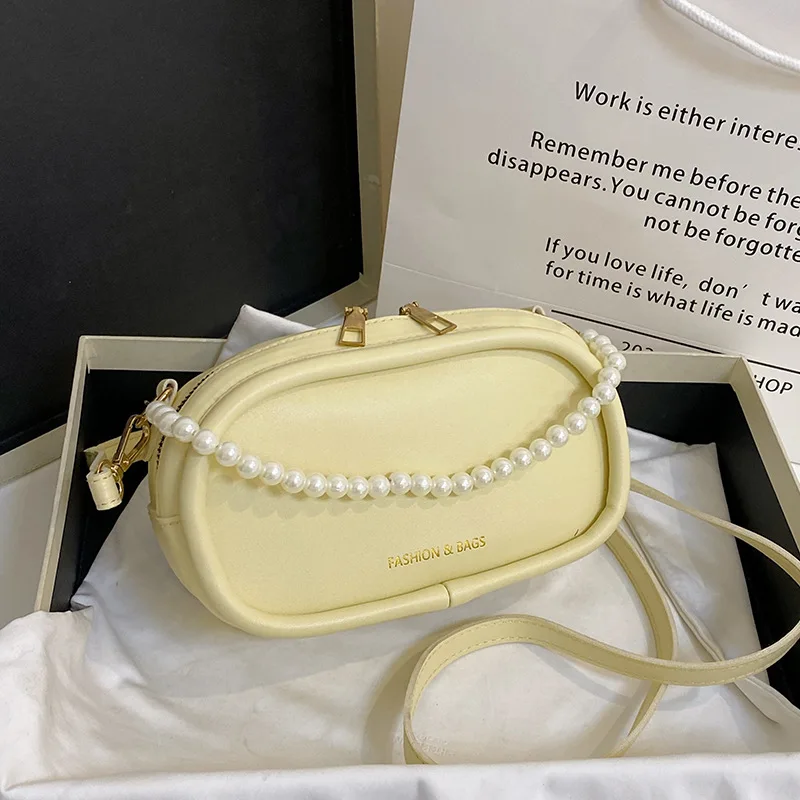 High-quality Female Bag 2023 New Trend Fashion Pearl Handbag Luxury Designer Small Square Bag Single Shoulder Crossbody Bag
High-quality Female Bag 2023 New Trend Fashion Pearl Handbag Luxury Designer Small Square Bag Single Shoulder Crossbody Bag
