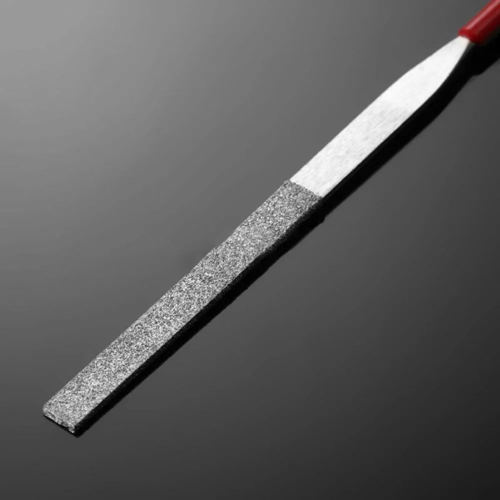 0.12*5.51\\\" Red Plastic Handle Metal Stone Grinding Flat Diamond Needle File Steel. Diamond Coating
0.12*5.51\\\" Red Plastic Handle Metal Stone Grinding Flat Diamond Needle File Steel. Diamond Coating