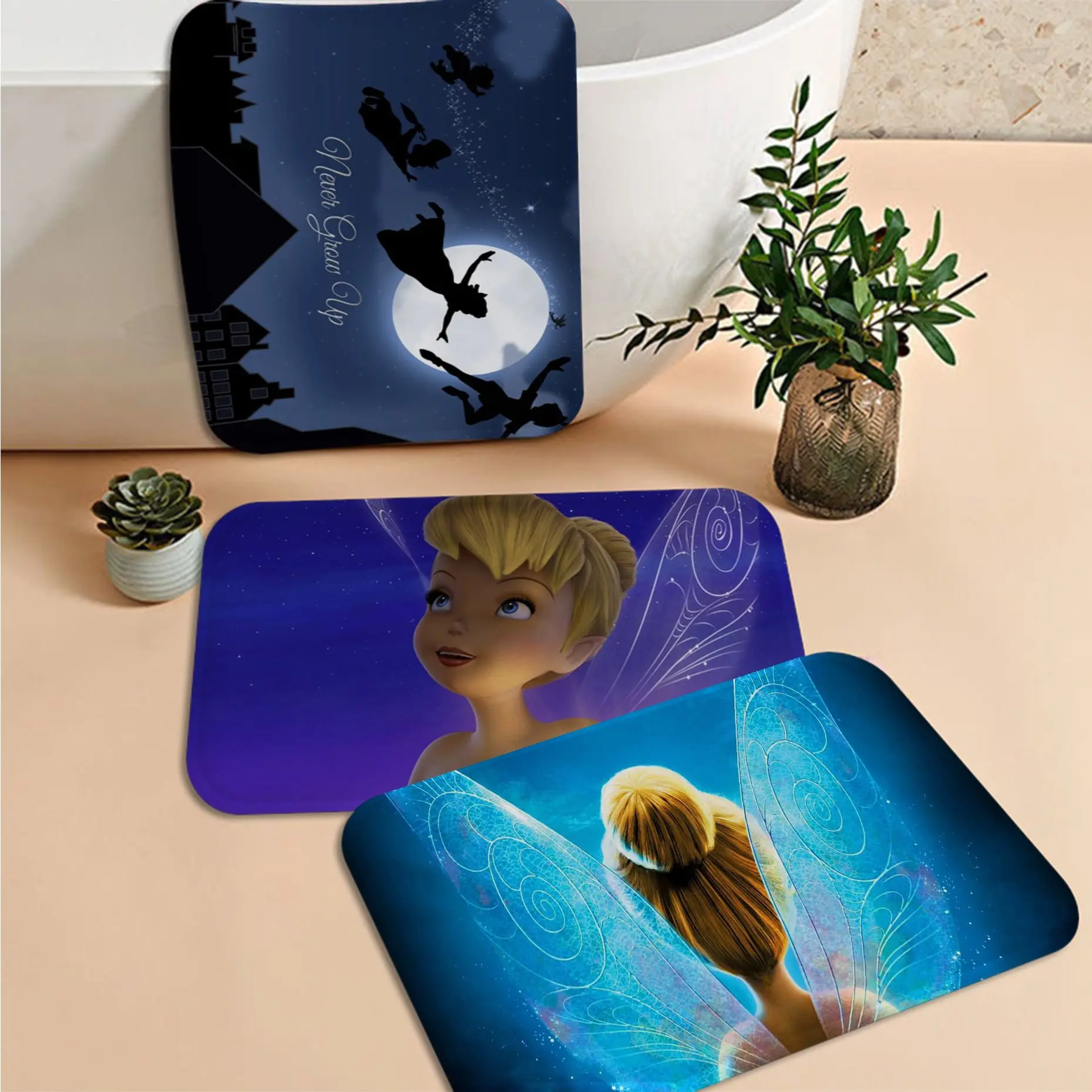 Disney Peter Pan Tinker Bell Princess Floor Carpet Nordic Style Home Doormat Bathroom-Toilet Mats Bedroom Household Carpets
Disney Peter Pan Tinker Bell Princess Floor Carpet Nordic Style Home Doormat Bathroom-Toilet Mats Bedroom Household Carpets