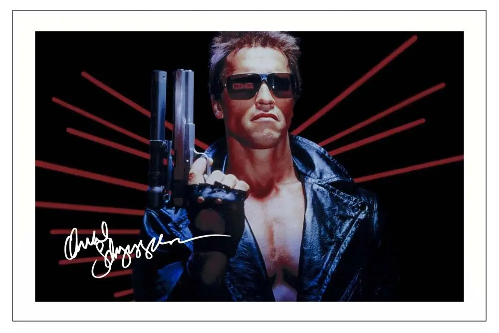 ARNOLD SCHWARZENEGGER TERMINATOR Signed Art Film Print Silk Poster Home Wall Decor
ARNOLD SCHWARZENEGGER TERMINATOR Signed Art Film Print Silk Poster Home Wall Decor