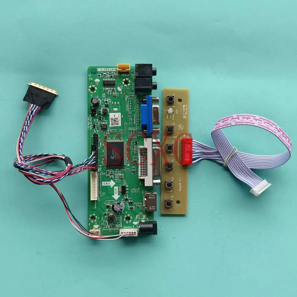 Display LCD Controller Board DIY Kit Fit B140XTN03.1 60Hz LVDS 40 Pin HDMI-Compatible DVI VGA Notebook Panel 14" 1366*768
Display LCD Controller Board DIY Kit Fit B140XTN03.1 60Hz LVDS 40 Pin HDMI-Compatible DVI VGA Notebook Panel 14" 1366*768