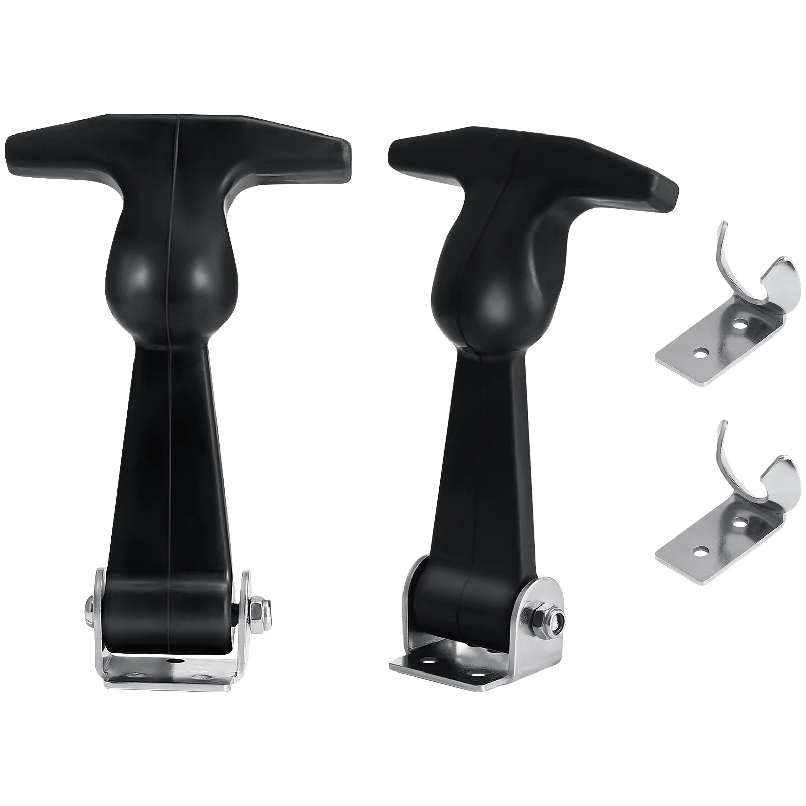 2 Pcs Draw Latches Elastic Rubber Stainless Steel Truck Cooler Catch Flexible T-Handle Hasp Buckle for Tool Box, Vehicle
2 Pcs Draw Latches Elastic Rubber Stainless Steel Truck Cooler Catch Flexible T-Handle Hasp Buckle for Tool Box, Vehicle