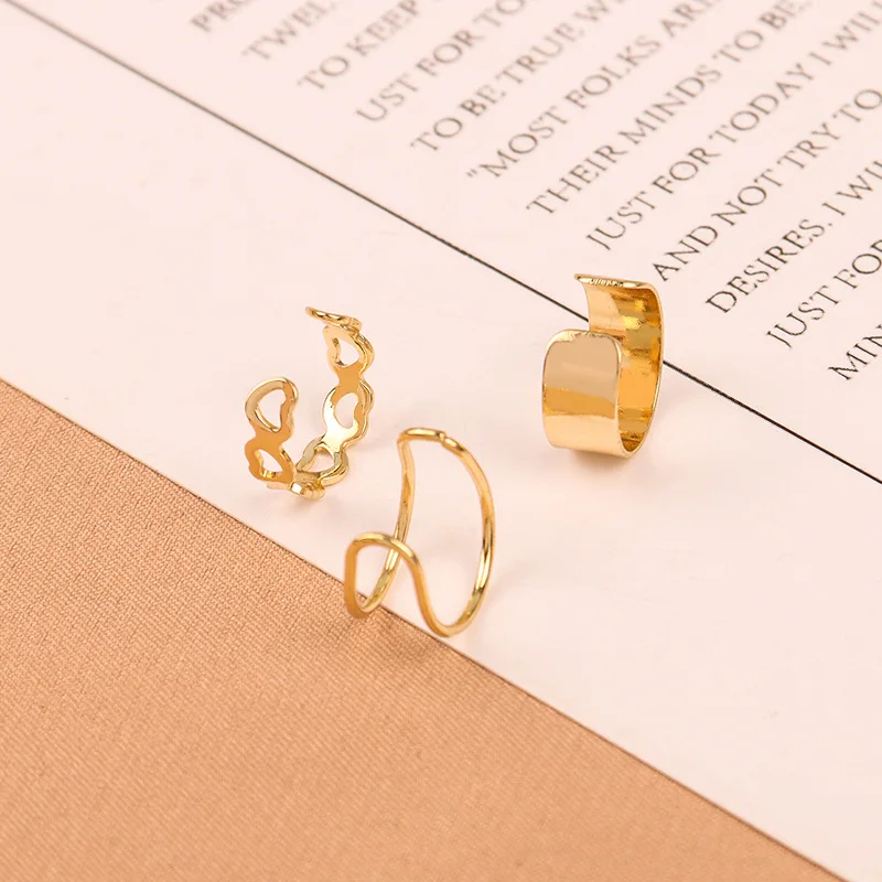 New Three-Piece Retro Ear Clip Simple Temperament Women ins Without Pierced Earrings Earrings
New Three-Piece Retro Ear Clip Simple Temperament Women ins Without Pierced Earrings Earrings