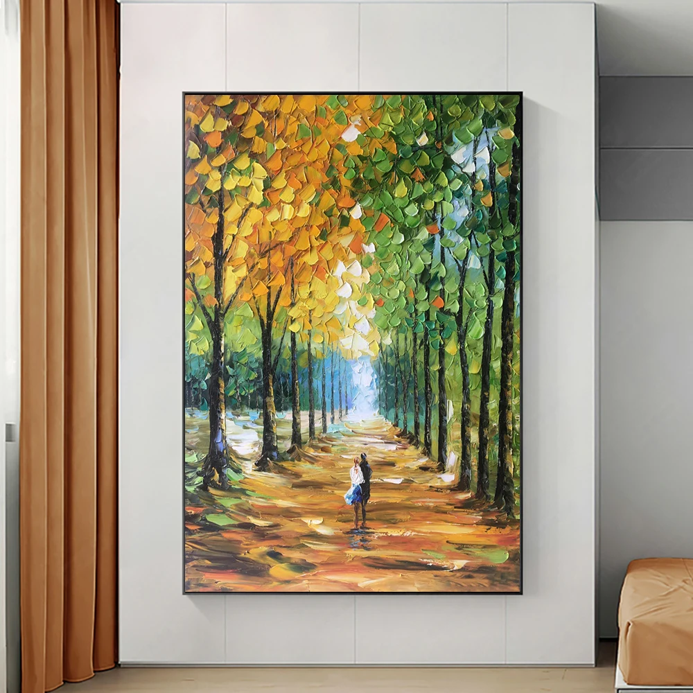Oil Painting Handmade Hand Painted Wall Art Rural Scenery Abstract Autumn Park Home Decoration Decor Rolled Canvas No Frame
Oil Painting Handmade Hand Painted Wall Art Rural Scenery Abstract Autumn Park Home Decoration Decor Rolled Canvas No Frame