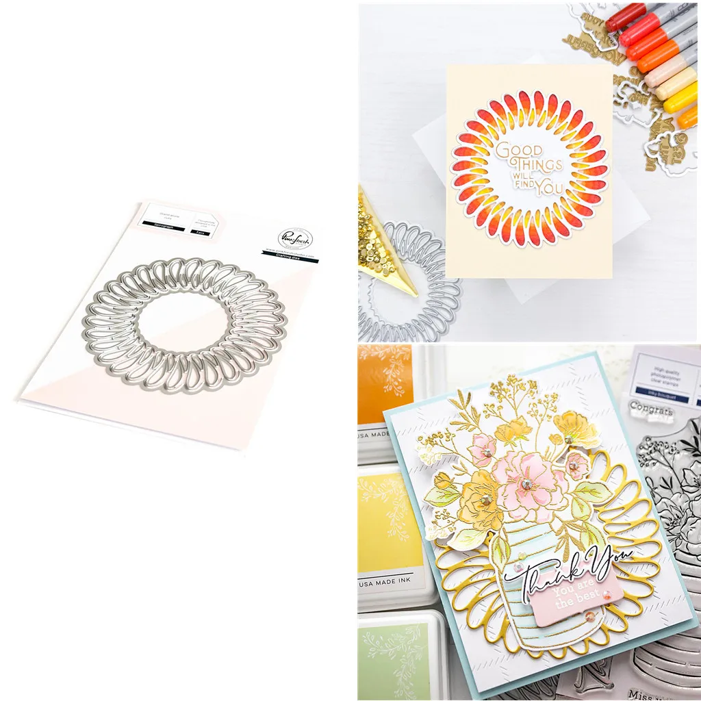 Spiral Circle 2023 New Arrivals Metal Cutting Dies Mold Craft Decoration Embossing Template DIY Greeting Card Handmade 2023 New
Spiral Circle 2023 New Arrivals Metal Cutting Dies Mold Craft Decoration Embossing Template DIY Greeting Card Handmade 2023 New