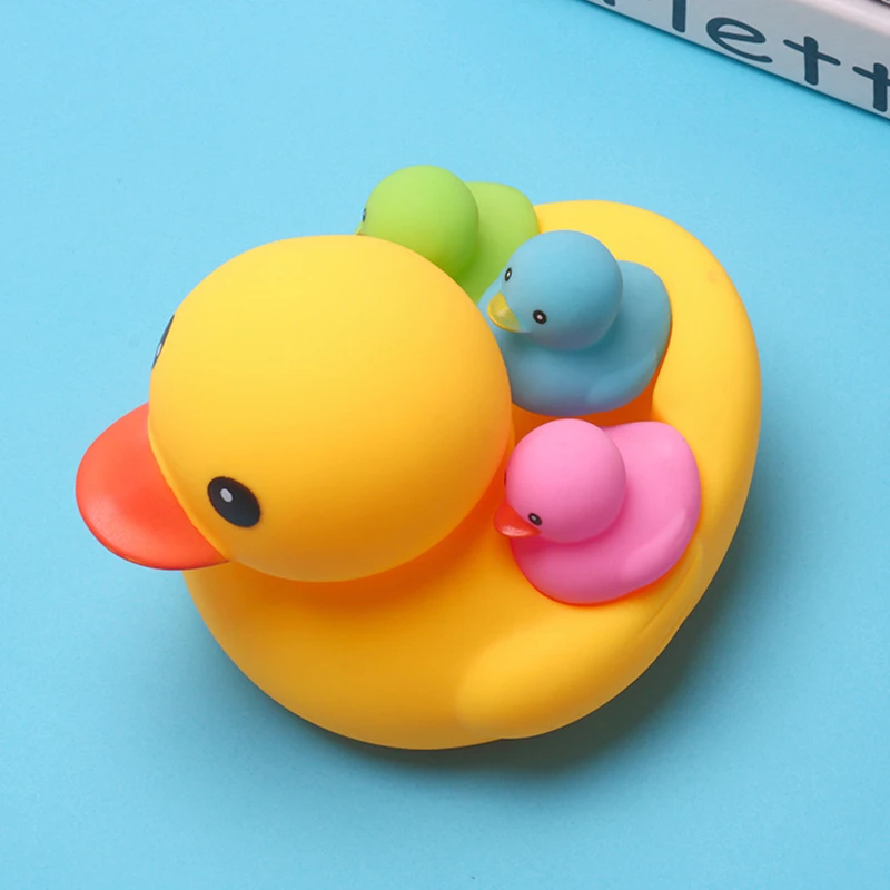 Bath Toys Animals Swimming Water Toys Colorful Soft Floating Rubber Duck Squeeze Sound Funny Gift For Baby Kids Shower Toys
Bath Toys Animals Swimming Water Toys Colorful Soft Floating Rubber Duck Squeeze Sound Funny Gift For Baby Kids Shower Toys