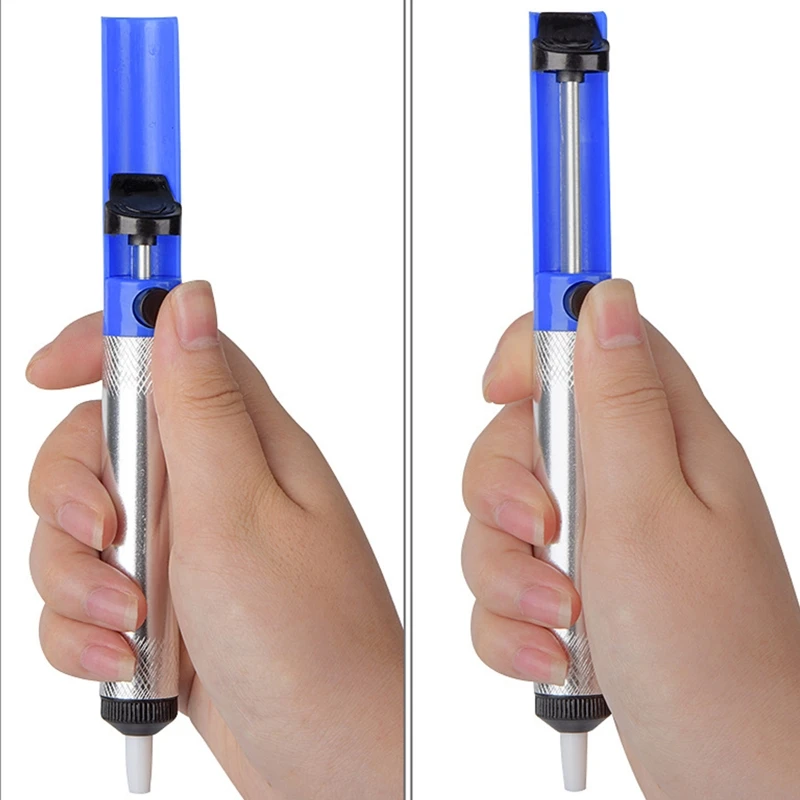 M17D Aluminum Metal Soldering Sucker Pen Used in Labs/Service Shops/Schools/Home/Industry Hand Welding Tools Lightweight
M17D Aluminum Metal Soldering Sucker Pen Used in Labs/Service Shops/Schools/Home/Industry Hand Welding Tools Lightweight