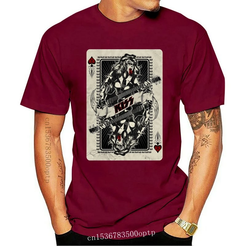 Camiseta с принтом поцелуй игральные карты для мужчин и женщин, новая камуфляжная
Camiseta с принтом поцелуй игральные карты для мужчин и женщин, новая камуфляжная