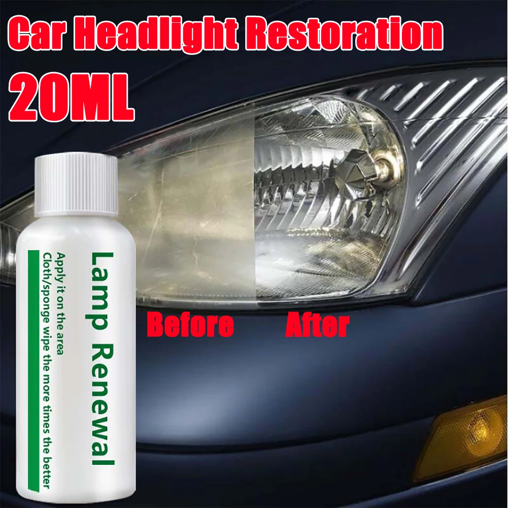 20ML Liquid Lamp Retreading Agent Lamp Renovation Car Maintenance Car Headlight Restoration Polishing Agent Accessories Tools
20ML Liquid Lamp Retreading Agent Lamp Renovation Car Maintenance Car Headlight Restoration Polishing Agent Accessories Tools