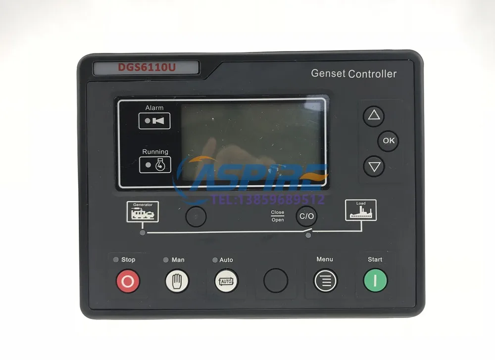 HGM6110U Zhongzhi Control ler 6120U модуль генератора SmartGen полностью автоматическое управление UC 
HGM6110U Zhongzhi Control ler 6120U модуль генератора SmartGen полностью автоматическое управление UC