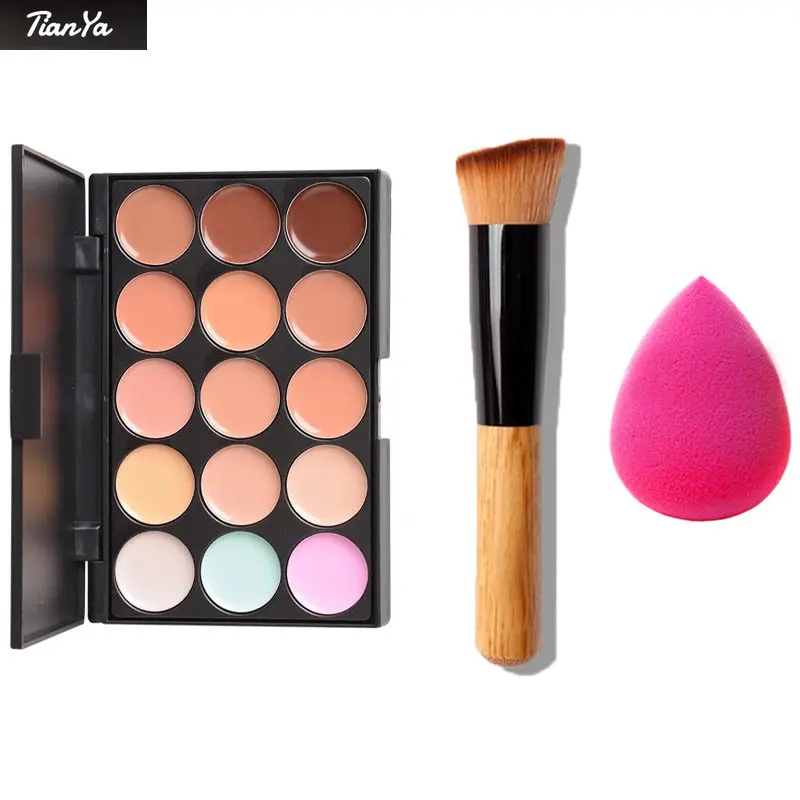 Spot Goods 15 Colors Makeup Concealer and Highlighter Contour Stick Wholesale Highlighter Makeup Brush Sponge Puff Set
Spot Goods 15 Colors Makeup Concealer and Highlighter Contour Stick Wholesale Highlighter Makeup Brush Sponge Puff Set