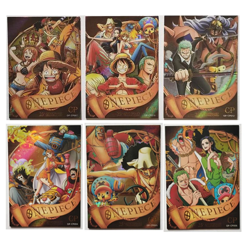 

Аниме One Piece Monkey D. Луффи ророноа Зоро Нами Ямато 20-й юбилейный выпуск карточка Cp детские игрушки подарки на день рождения