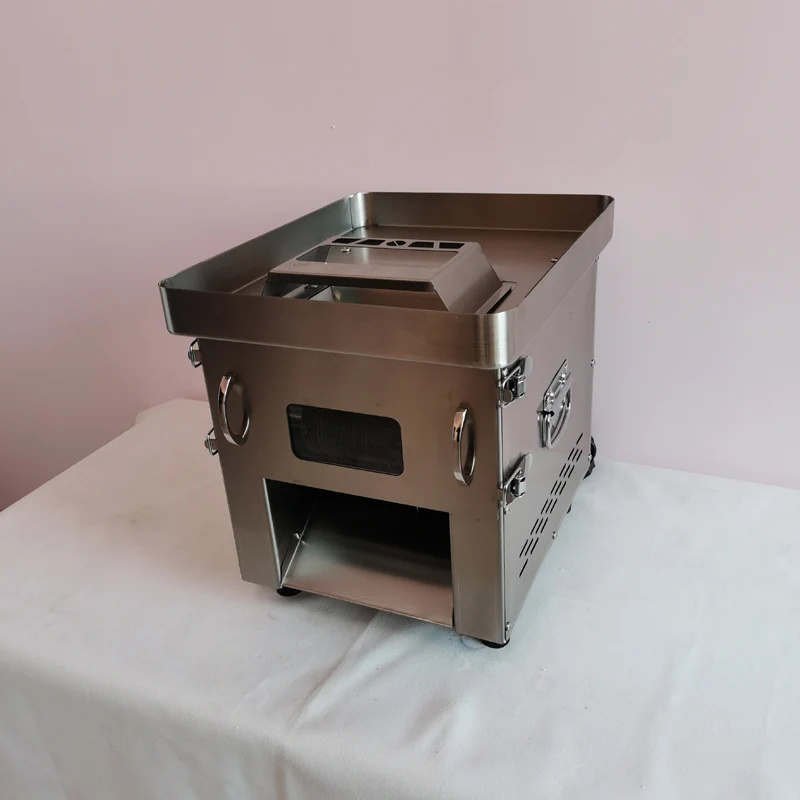 Meat Slicer Manual Sliced Cutting Machine Automatic Delivery Frozen Beef Mutton Roll Cutter For Kitchen Commercial
Meat Slicer Manual Sliced Cutting Machine Automatic Delivery Frozen Beef Mutton Roll Cutter For Kitchen Commercial
