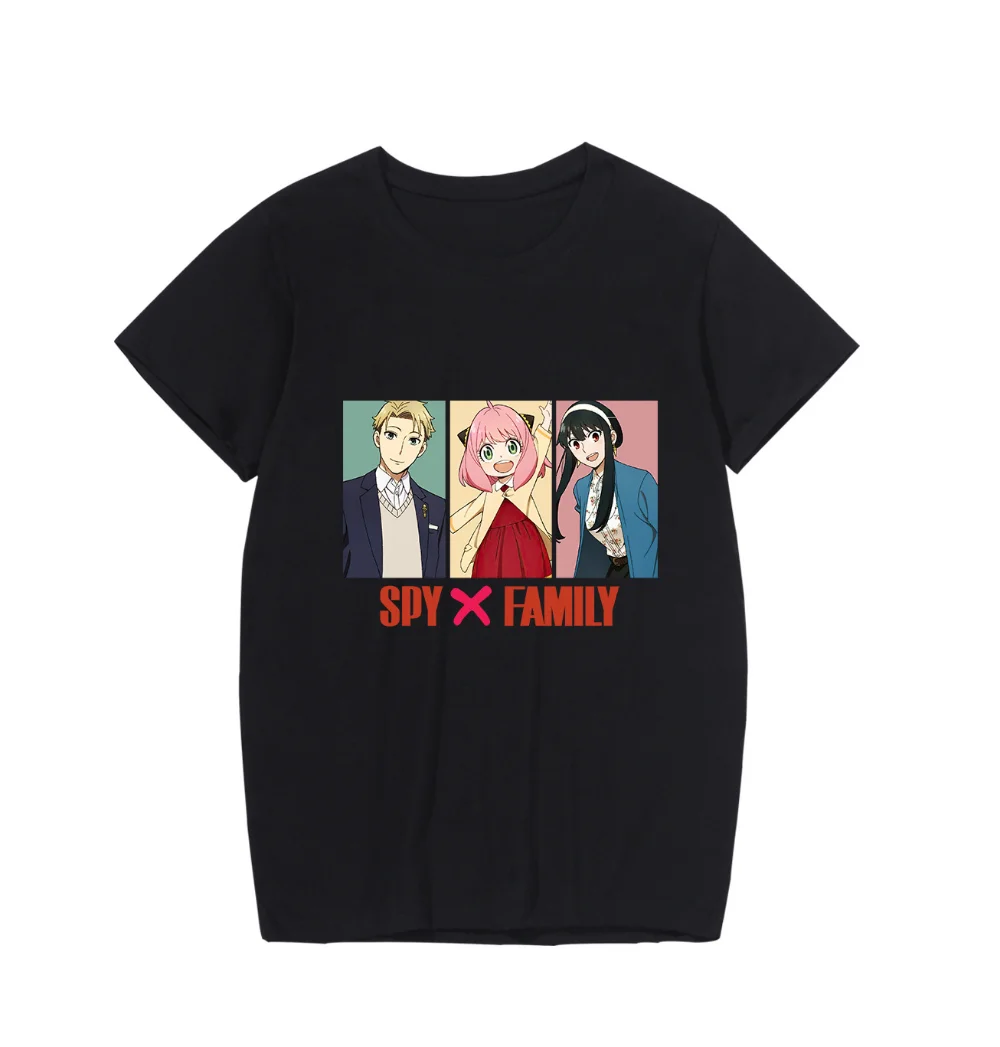 Anime SPYxFAMILY Cartoon Print T-shirt Harajuku Kawaii T-shirt Large Size Short Sleeve
Anime SPYxFAMILY Cartoon Print T-shirt Harajuku Kawaii T-shirt Large Size Short Sleeve