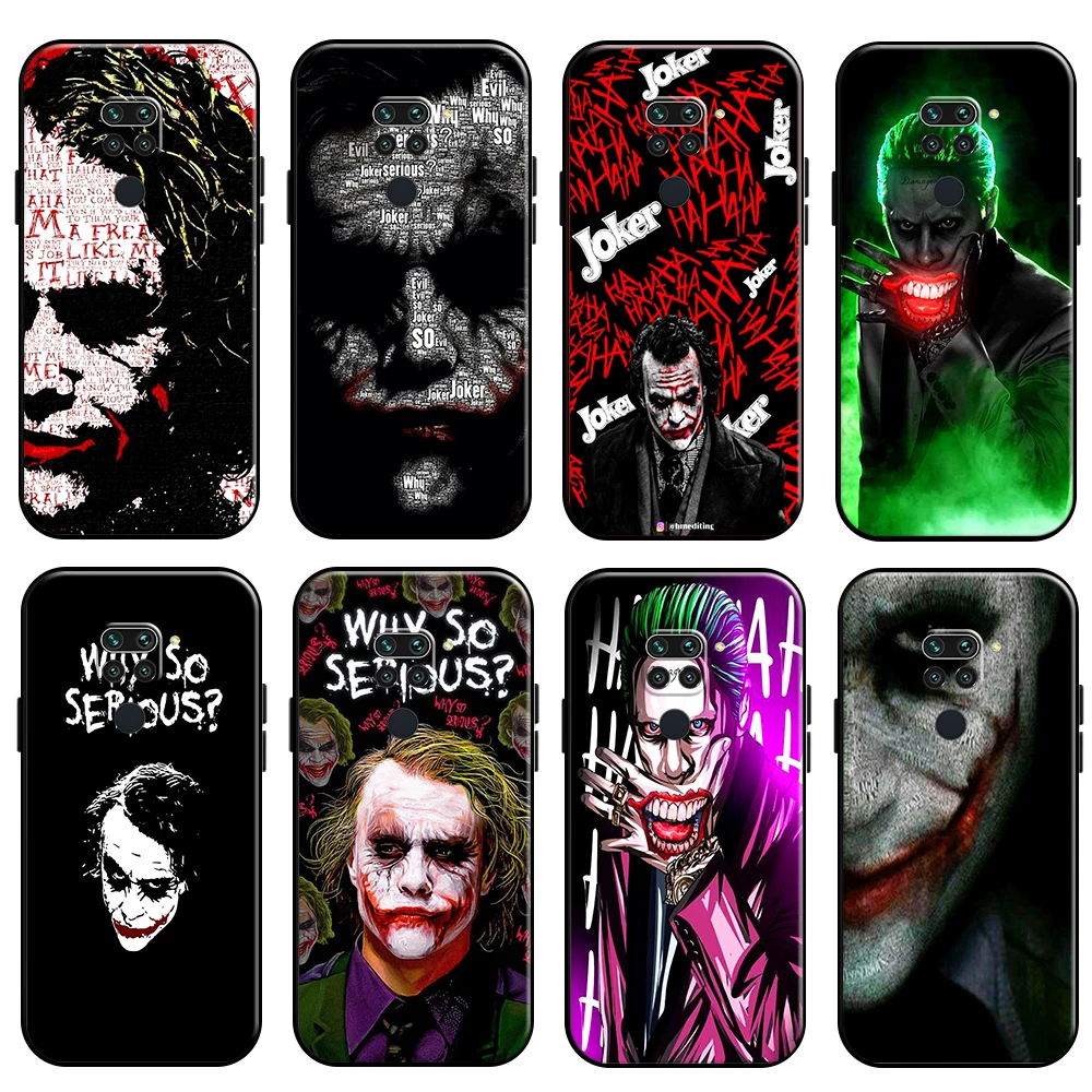 The Joker Clown For Xiaomi Redmi Note 9 5G 9 Pro 9T Phone Case Silicone Cover Black Carcasa Coque Soft Back
The Joker Clown For Xiaomi Redmi Note 9 5G 9 Pro 9T Phone Case Silicone Cover Black Carcasa Coque Soft Back