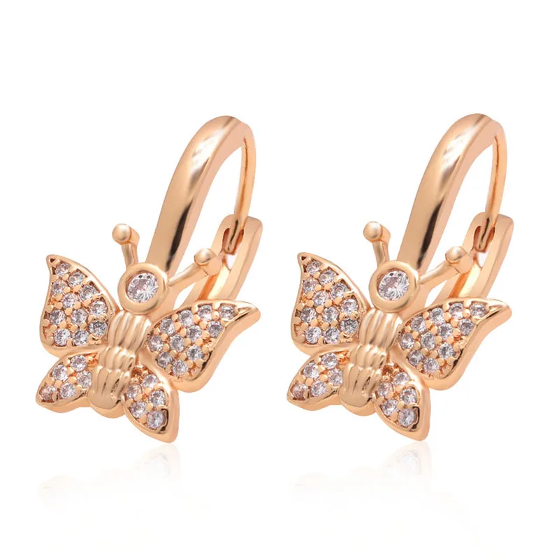 Encanto Gold-Plated Butterfly Gold Circle Women Earrings Fashion Luxury Zircon High Quality Charm Jewelry
Encanto Gold-Plated Butterfly Gold Circle Women Earrings Fashion Luxury Zircon High Quality Charm Jewelry