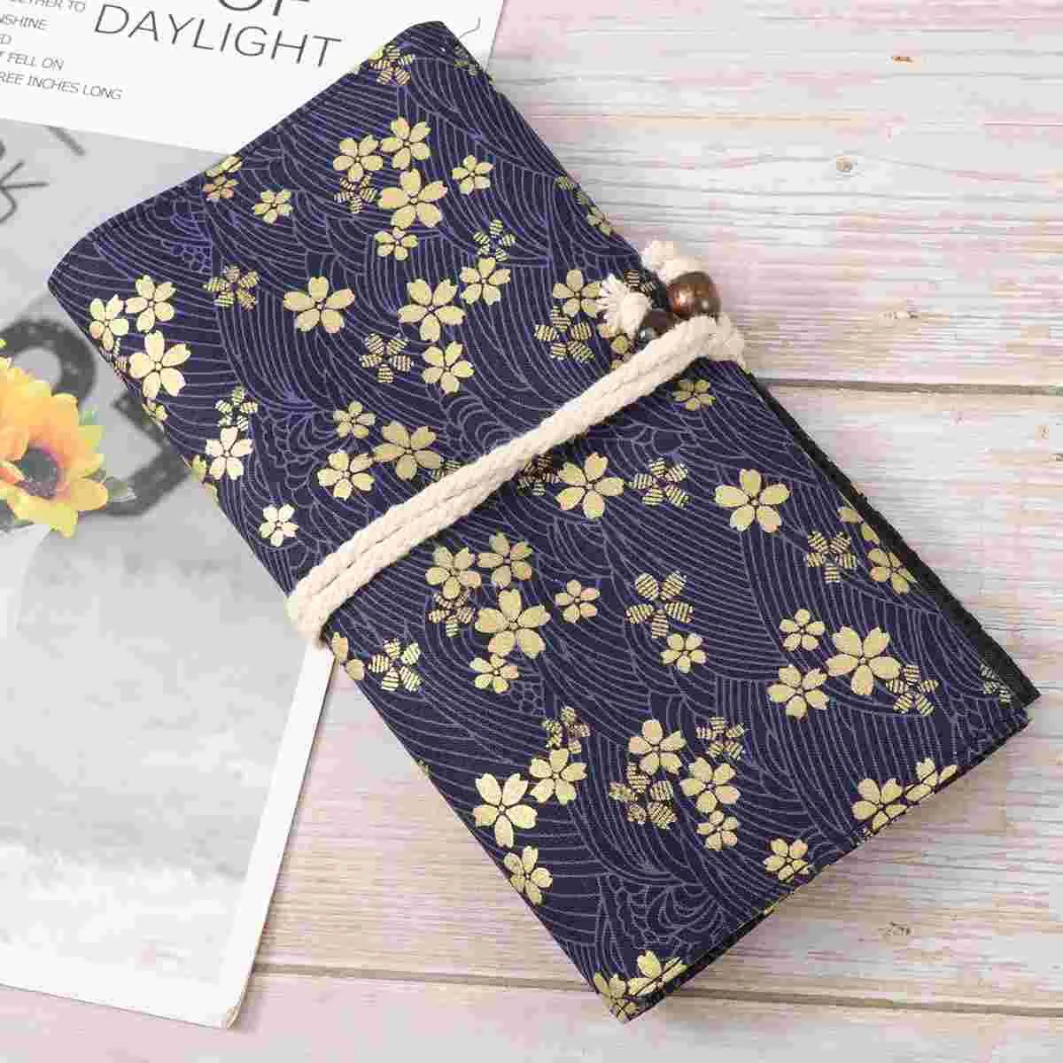 1 pc Brushes Navy Floral Printed Canvas Makeup Tool Makeup Brush Organizer Holder
1 pc Brushes Navy Floral Printed Canvas Makeup Tool Makeup Brush Organizer Holder