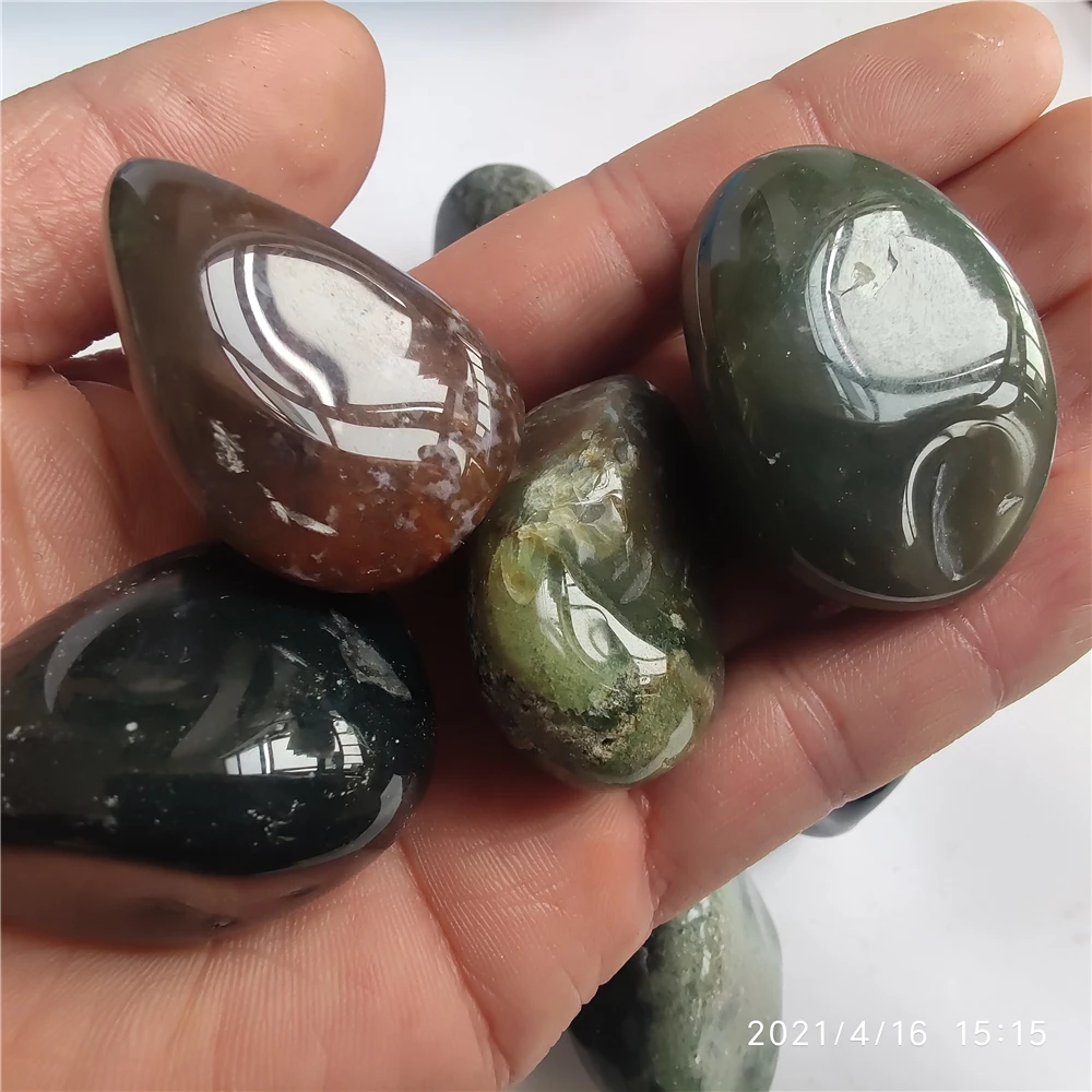 3-5cm Natural Polished Aquatic Plants Agate Weed Agate Mineral Specimens Collection Decorative Agate Healing Reiki Stone
3-5cm Natural Polished Aquatic Plants Agate Weed Agate Mineral Specimens Collection Decorative Agate Healing Reiki Stone
