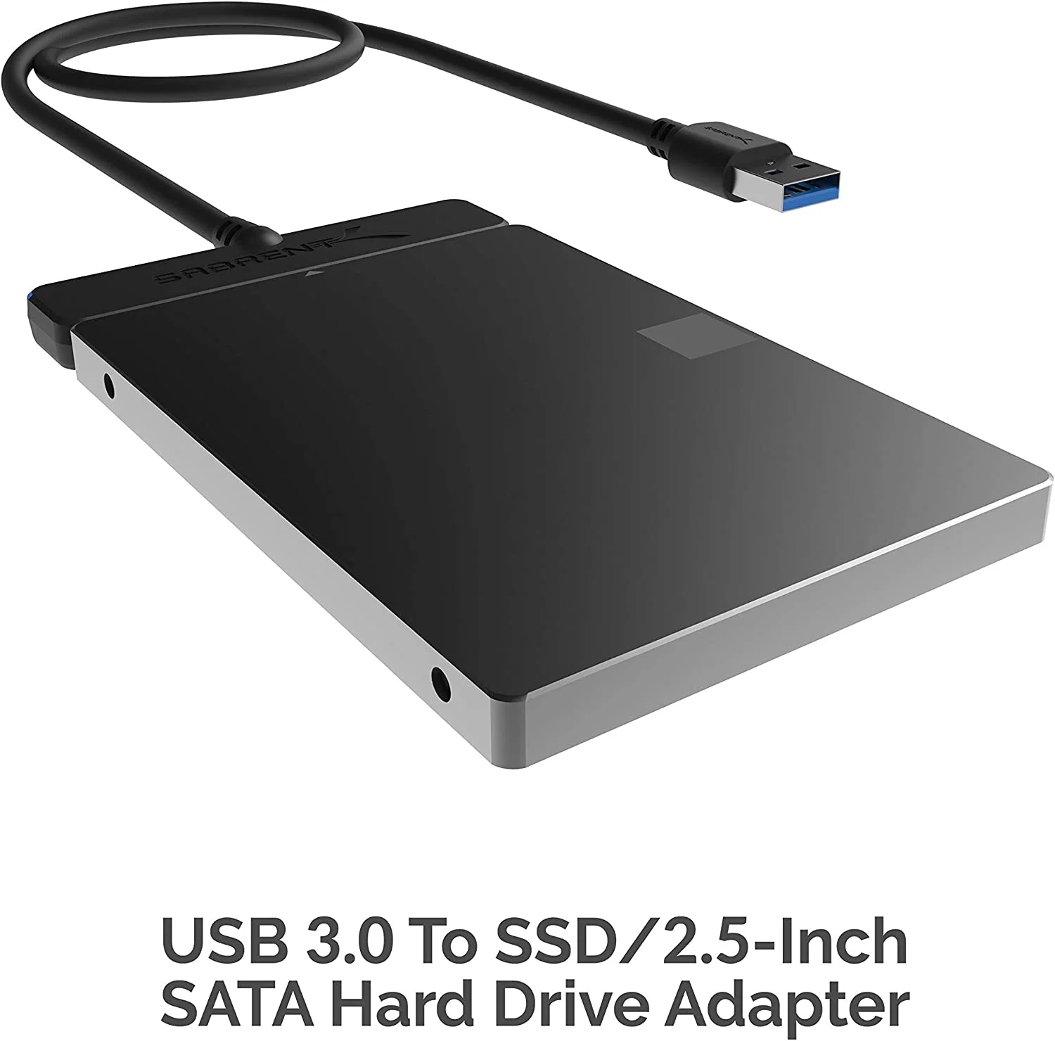 

USB 3.0 para SSD/SATA I/II/IIIAdaptador de disco rígido de 2,5 polegadas (EC-SSHD), preto