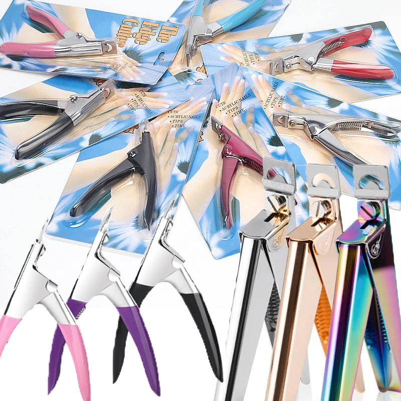 10 Color U Word Cutting Nail Art Clippers Scissors French False Nail Tip Edge Cutters Stainless Steel Trimmers DIY Manicure Tool
10 Color U Word Cutting Nail Art Clippers Scissors French False Nail Tip Edge Cutters Stainless Steel Trimmers DIY Manicure Tool