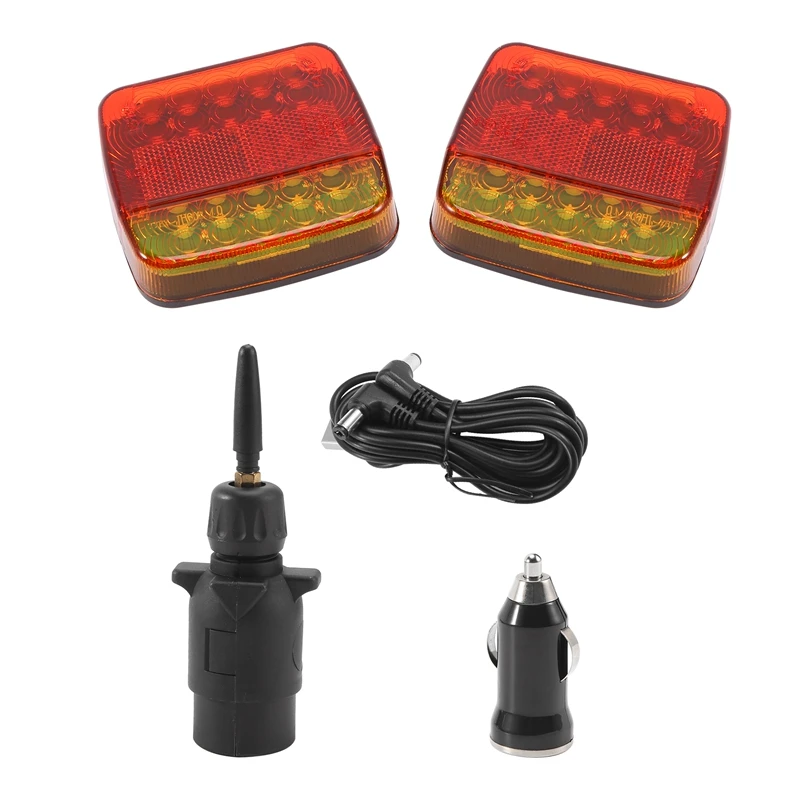 Magnetic Wireless LED Truck Tail Light Trailer Rear Taillight Signal Warning Brake Light For Caravan RV Camper Truck
Magnetic Wireless LED Truck Tail Light Trailer Rear Taillight Signal Warning Brake Light For Caravan RV Camper Truck