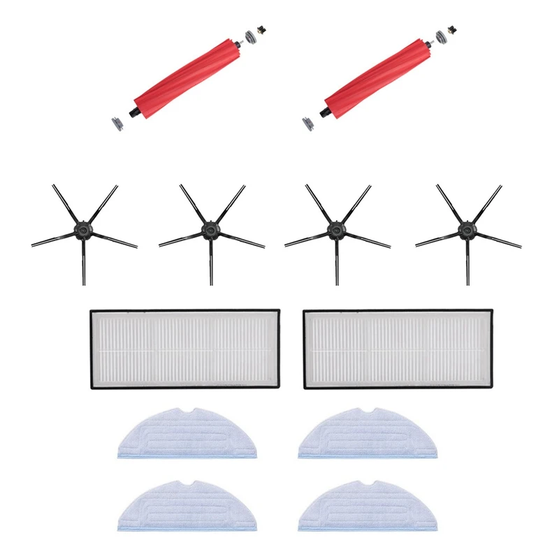 Съемная основная щетка, Швабра, тканевая боковая щетка, фильтр для Xiaomi Roborock S7 T7S T7plus, детали для робота-пылесоса, 1 комплект
Съемная основная щетка, Швабра, тканевая боковая щетка, фильтр для Xiaomi Roborock S7 T7S T7plus, детали для робота-пылесоса, 1 комплект