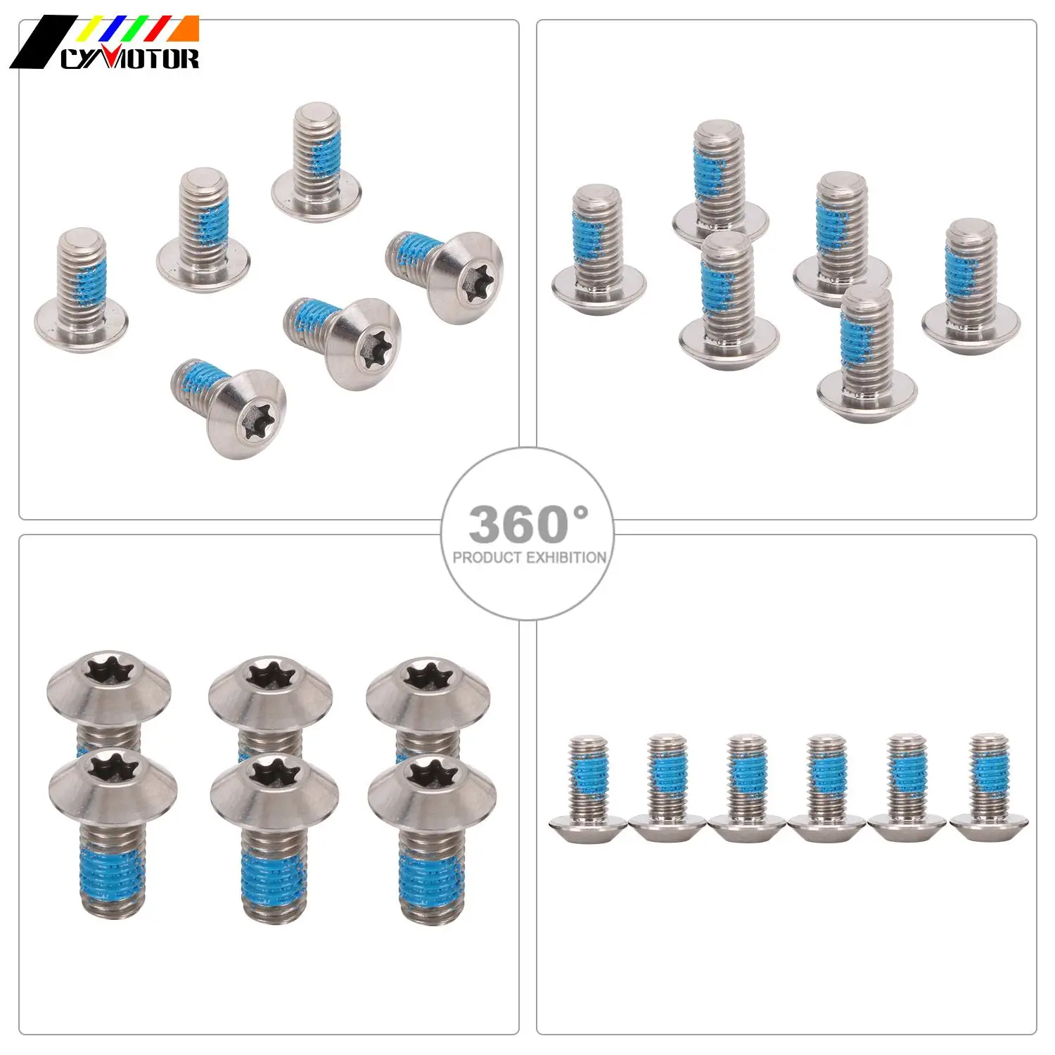 Motorcycles Front Disc Brake Screw Titanium TC4 Electric Vehicle Cross-country Bike Dirt Bike For Sur-Ron Surron S/X
Motorcycles Front Disc Brake Screw Titanium TC4 Electric Vehicle Cross-country Bike Dirt Bike For Sur-Ron Surron S/X