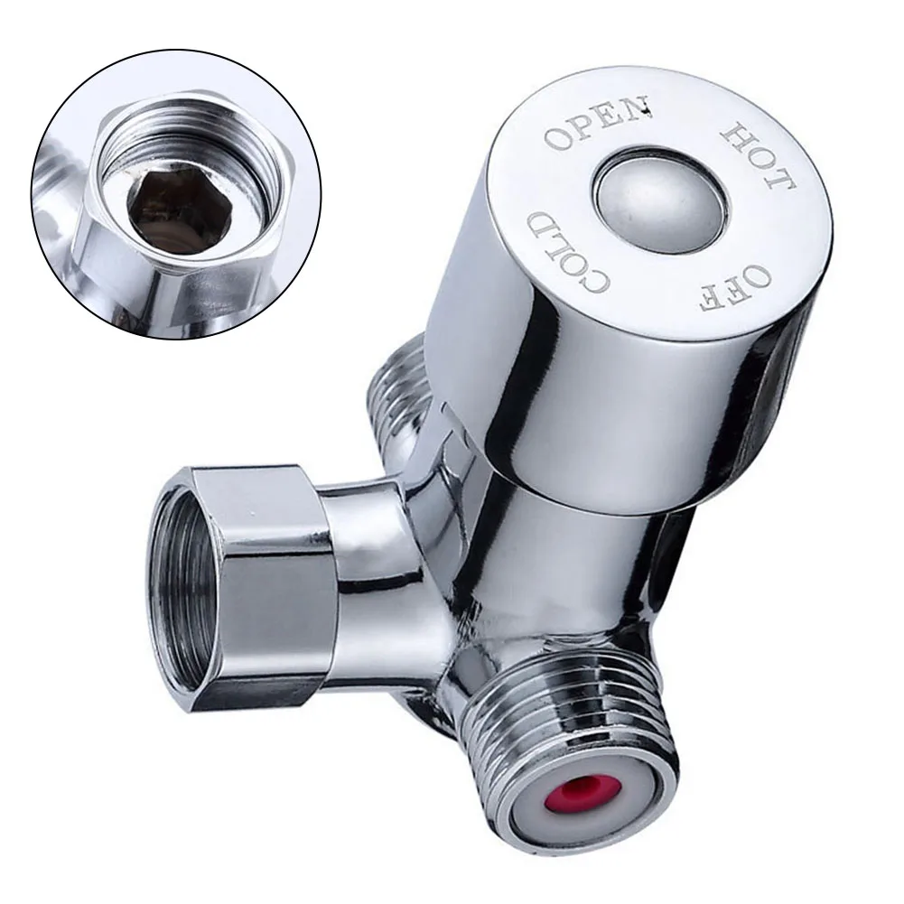 Mixing Valve Easy to Use Hot Cold Water Mixing Valve for Automatic Faucets Adjustable Ratio Durable Brass Construction
Mixing Valve Easy to Use Hot Cold Water Mixing Valve for Automatic Faucets Adjustable Ratio Durable Brass Construction