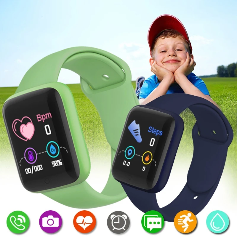 Hot Children's wristwatch Men Women Smart Watch Heart Rate Blood Pressure Sleep Motion Tracking Monitoring Smart Bracelet Y68
Hot Children's wristwatch Men Women Smart Watch Heart Rate Blood Pressure Sleep Motion Tracking Monitoring Smart Bracelet Y68