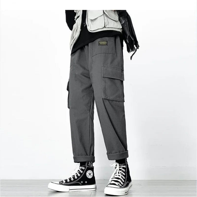 Мужские прямые свободные брюки-карго с несколькими карманами, уличные свободные спортивные повседневные брюки до щиколотки, спортивные бр...
Мужские прямые свободные брюки-карго с несколькими карманами, уличные свободные спортивные повседневные брюки до щиколотки, спортивные бр...