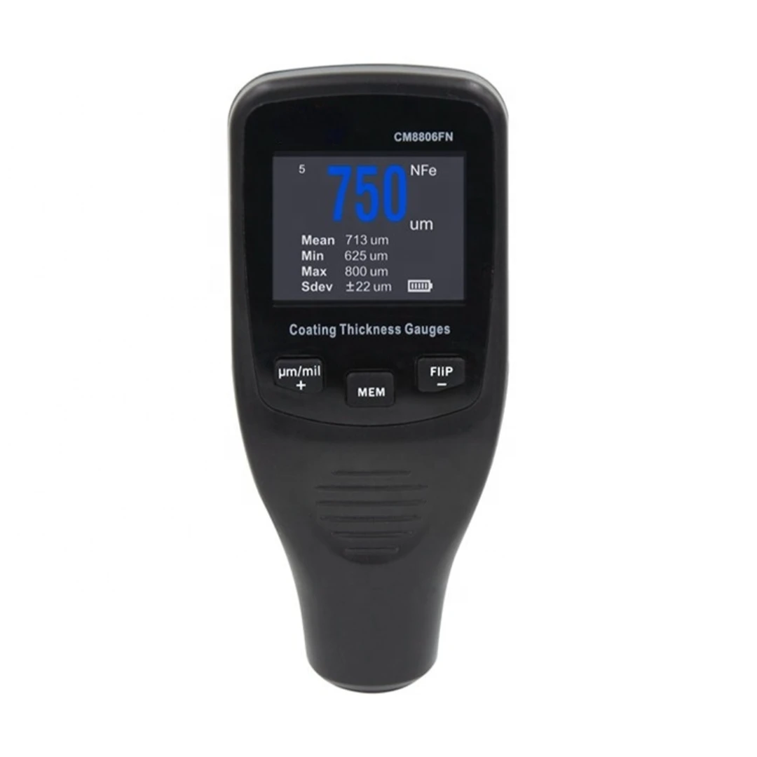 Digital Coating Thickness Gauge Meter TFT Car Body Auto Paint Coating Tester 50mil 1250um Fe NFe Measuring Tool Mil/um Backlight
Digital Coating Thickness Gauge Meter TFT Car Body Auto Paint Coating Tester 50mil 1250um Fe NFe Measuring Tool Mil/um Backlight