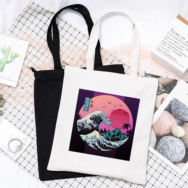 The Great Wave Kanagawa Printed Tote Bag Women High Capacity Harajuku Shopper Handbag Girl Shoulder Shopping Bag Lady Canvas Bag
The Great Wave Kanagawa Printed Tote Bag Women High Capacity Harajuku Shopper Handbag Girl Shoulder Shopping Bag Lady Canvas Bag