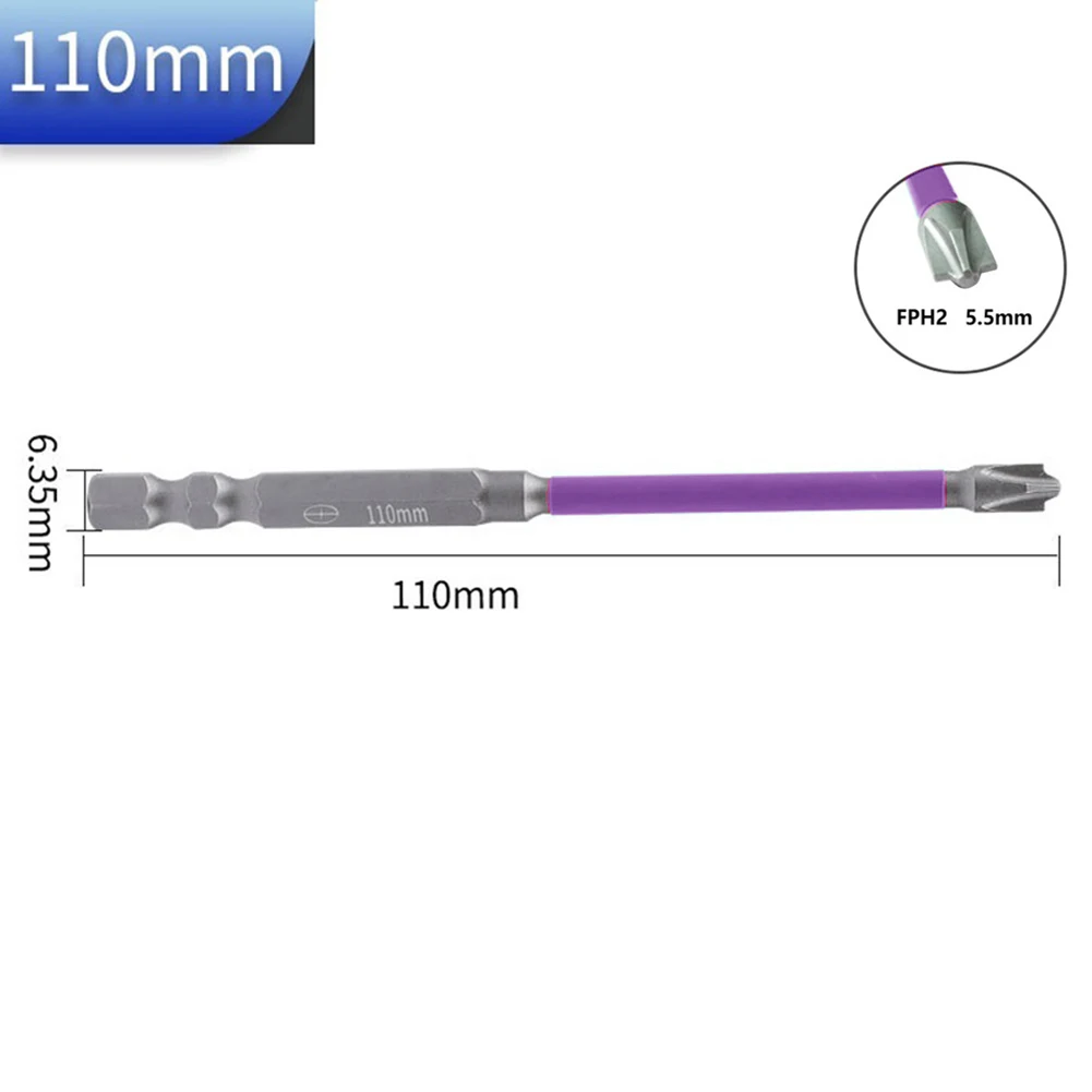 6PC 65/110mm Electrician Batch Head Magnetic Cross Screwdriver Bit For Electrician FPH2 With Magnetizer Electric Screwdriver A30
6PC 65/110mm Electrician Batch Head Magnetic Cross Screwdriver Bit For Electrician FPH2 With Magnetizer Electric Screwdriver A30