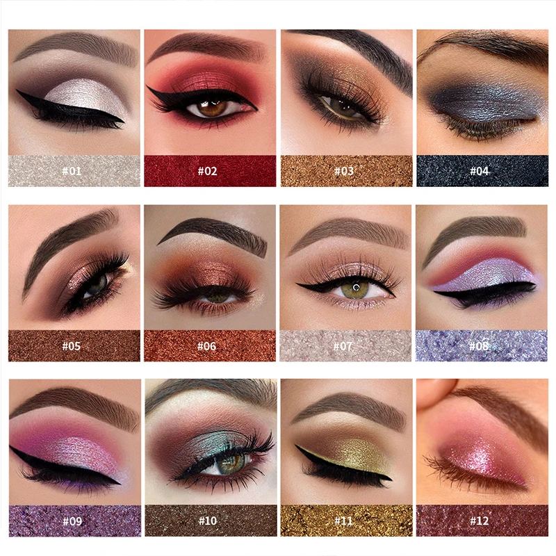 Metallic Glitter Powder Eyeshadow Makeup Chameleon Eye Shadow Eyes Make Up Shimmer Brighten Mashed Potato Shadows Cosmetics
Metallic Glitter Powder Eyeshadow Makeup Chameleon Eye Shadow Eyes Make Up Shimmer Brighten Mashed Potato Shadows Cosmetics