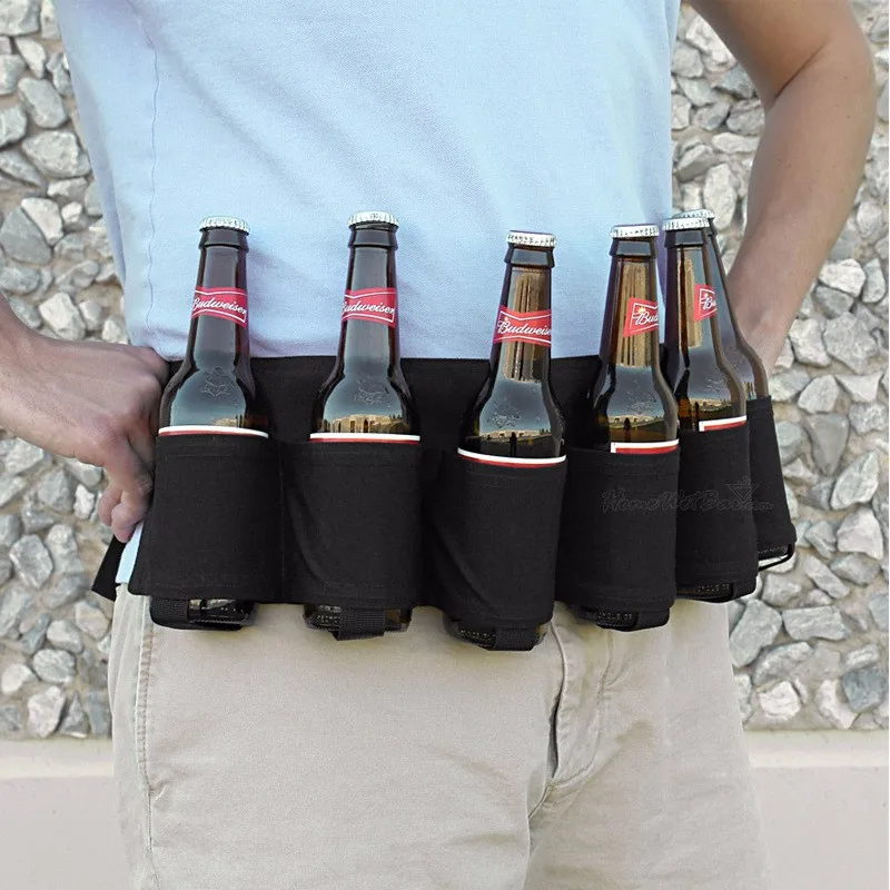 Climbing Camping Hiking Holster Portable Bottle Waist Beer Belt Bag Handy Wine Bottles Beverage Can Holder Hanging Organizer 
Climbing Camping Hiking Holster Portable Bottle Waist Beer Belt Bag Handy Wine Bottles Beverage Can Holder Hanging Organizer