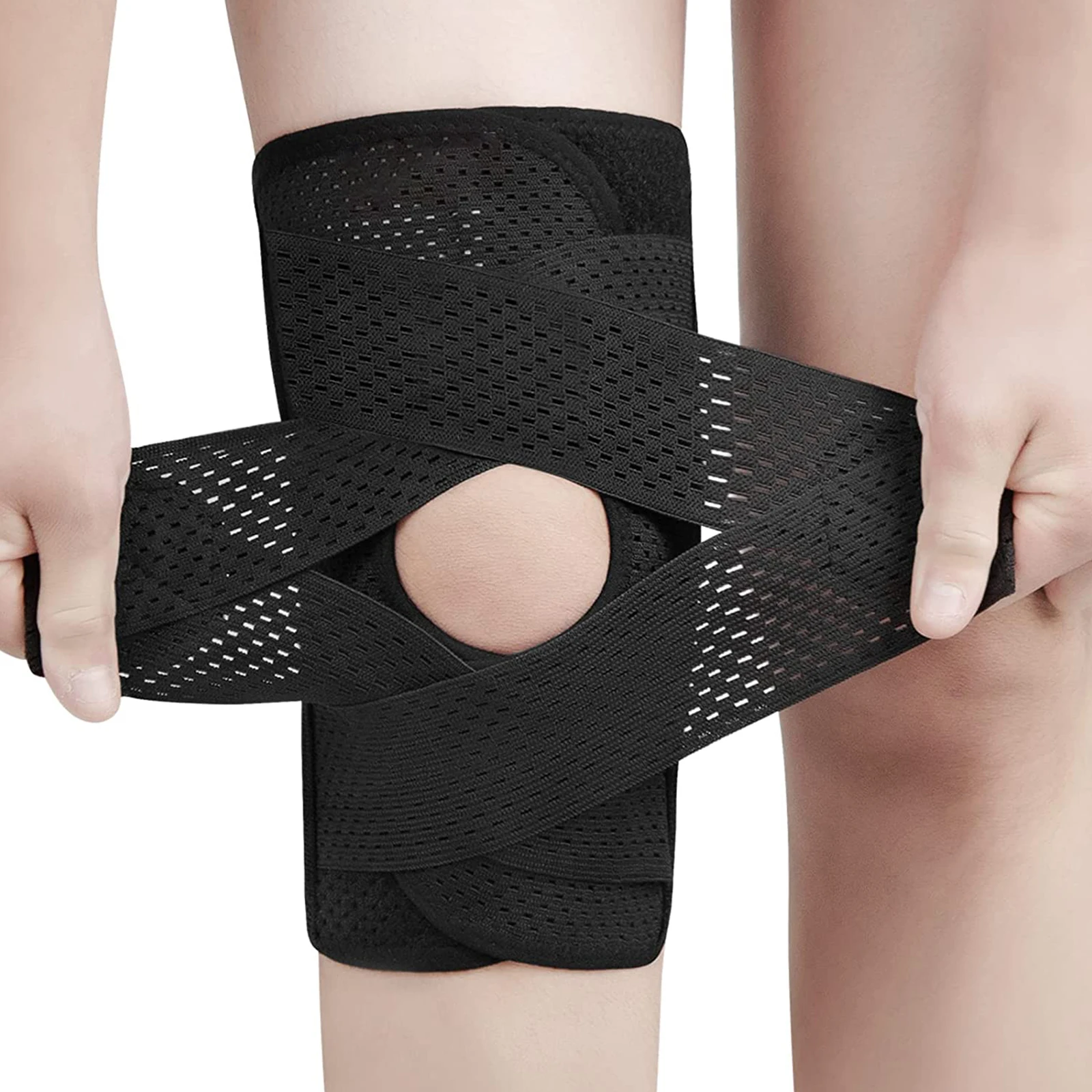 Knee Brace With Side Stabilizers Patella Gel Pads Adjustable For Meniscus Tear Arthritis Jogging Kneepad Sports Fitness Knee Pad
Knee Brace With Side Stabilizers Patella Gel Pads Adjustable For Meniscus Tear Arthritis Jogging Kneepad Sports Fitness Knee Pad